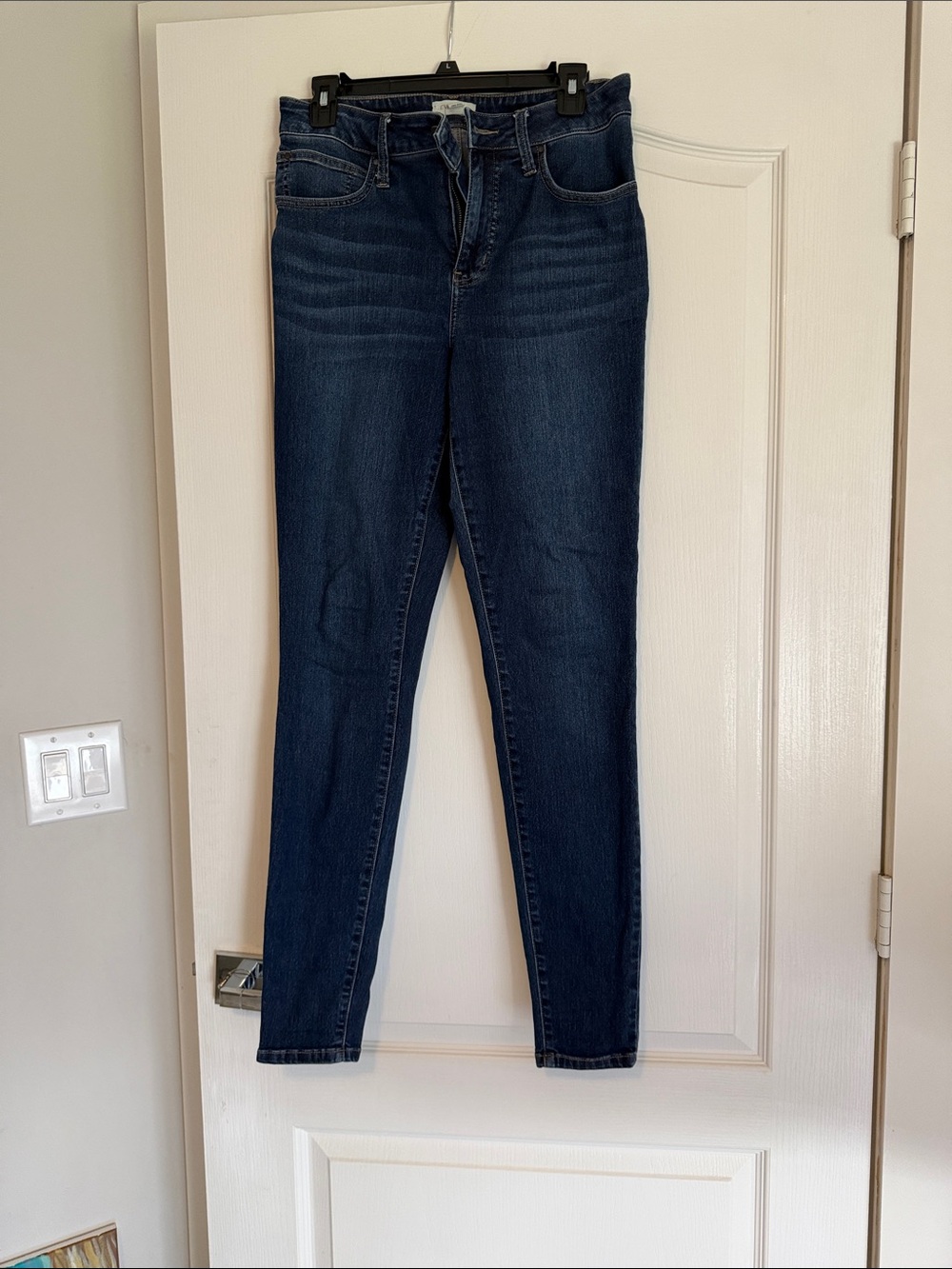 Maurices Dark Blue Skinny Jeans